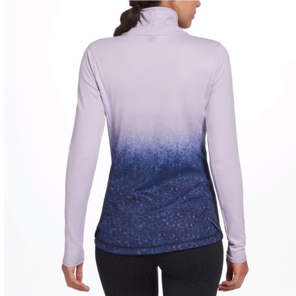 Calia Purple Ombré Pullover Small - Picture 2 of 10